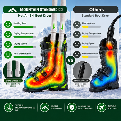 Mount Standard Ski Boot Dryer